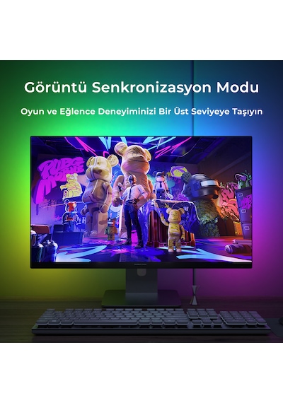 İdragon Pc Sync Rgbıc Monitör 27 İnch Arka Aydınlatma Led, Ekran Senkronizasyonlu, Mobil Uygulama Ve Kumanda Kontrollü, Müzik Senkronizasyonlu Gaming Rgb Işık Dx23014 Çok Renkli İdragon Pc Sync Rgbıc Monitör 27 İnch Arka Aydınlatma Led, Ekran Senkronizasyonlu, Mobil Uygulama Ve Kumanda Kontrollü, Müzik Senkronizasyonlu Gaming Rgb Işık Dx23014 Çok Renkli