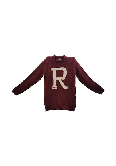 Harry Potter Ron Weasley Kazak Lisanslı Bordo R Harfli Unisex Koleksiyon Ürün - Xs Beden