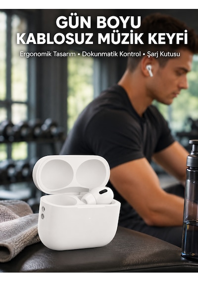 Kablosuz Gürültü Engelleyici Bluetooth Kulaklık Uzun Pil Ömrü Ve Adaptif Ses Teknolojisi Yeni Nesil - Lisinya Standart