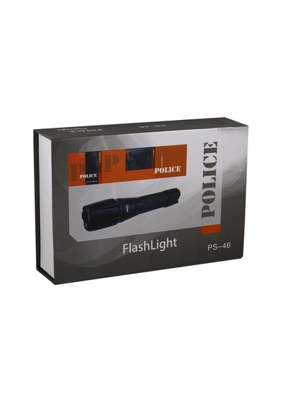 Ps-46 Xml-t6 Led El Feneri İle 500 Metreye Kadar Aydınlatma Sağlayın 5 Modlu Çalışma, 18650 Pil Ve K Çok Renkli