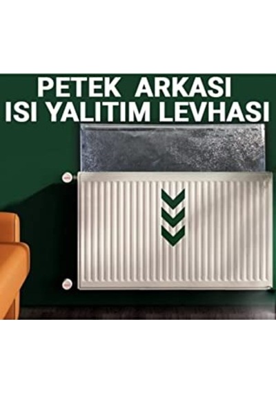 Adet Petek Arkası Yalıtım Levhası Radyatör Peteği Izolasyon Ev Isı Tasarruf Kalorifer Arkalığı Yalıtımı Pla