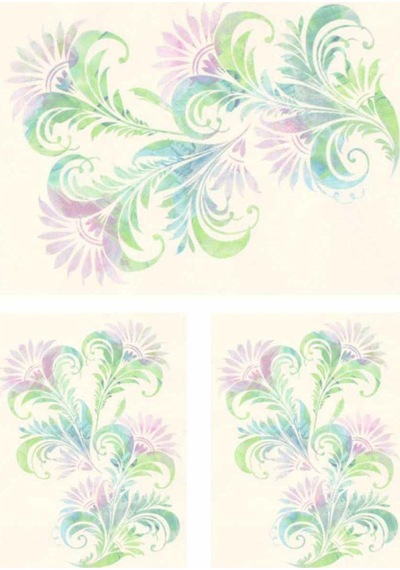 931k Artebella Soft Transfer  Koyu Zemin 23x34 cm