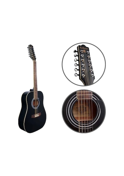 Akustik Gitar Extreme Xa12bk