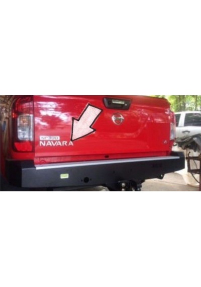 Dk Tuning Navara 3m 3d Gri Abs Bagaj Yazı Logo Nissan İle Uyumlu