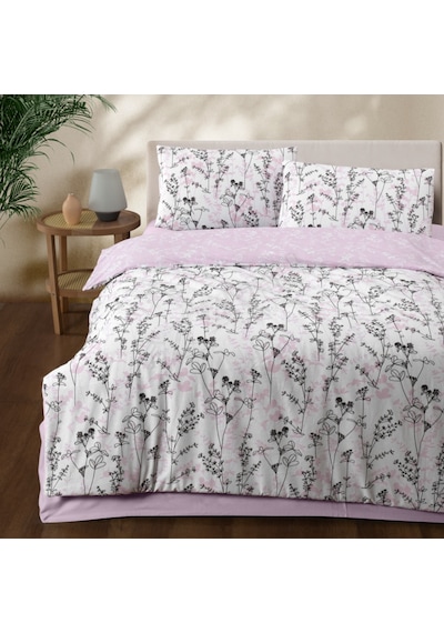 3 Adet Mf Mavi Home %100 Pamuk Çift Kişilik Nevresim Takımı Dream Çok Renkli