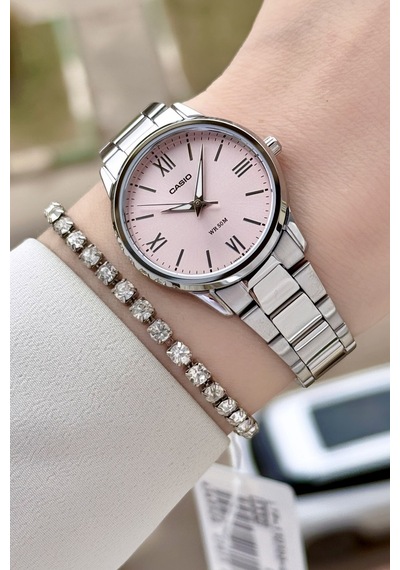 Casio Csıste253 Kadın Kol Saati Gümüş