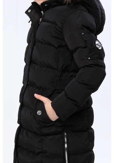 Benitto Kids Kız Çocuk Kaban 1249-siyah Siyah