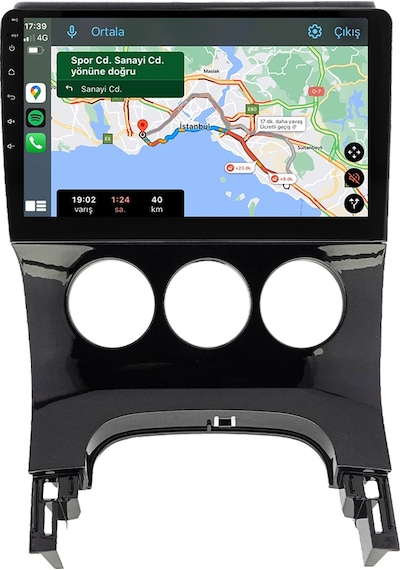 Peugeot 3008 Android Multimedya Sistemi 2009-2016 Crv-4070xr Manuel Klima