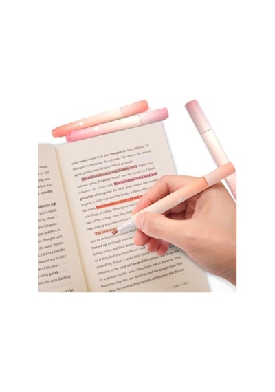 Gradual Pembe Soft Renkler 4lü Fosforlu Kalem Seti Pembe