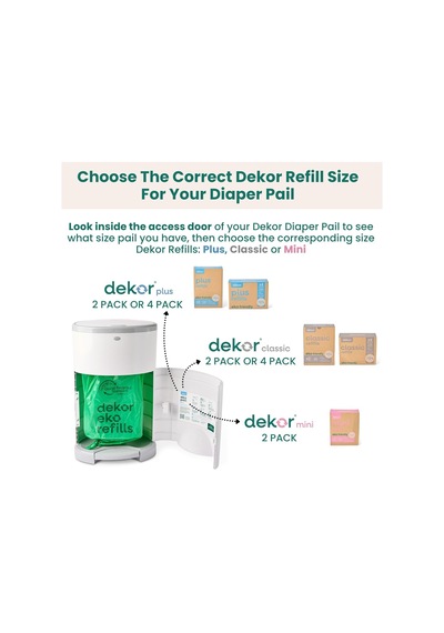 Diaper Dekor Eko Classic Bebek Bezi Kovası, Beyaz / Sadece Çevre Dostu Bebek Bezi Kovası%70 Geri Dönüştürülmüş Diğer