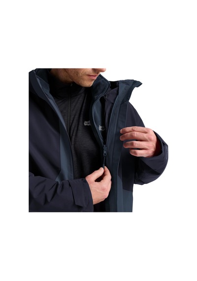 Jack Wolfskin Stonetrail 3in1 Erkek Mont C-jaca66291e50c04 Lacivert