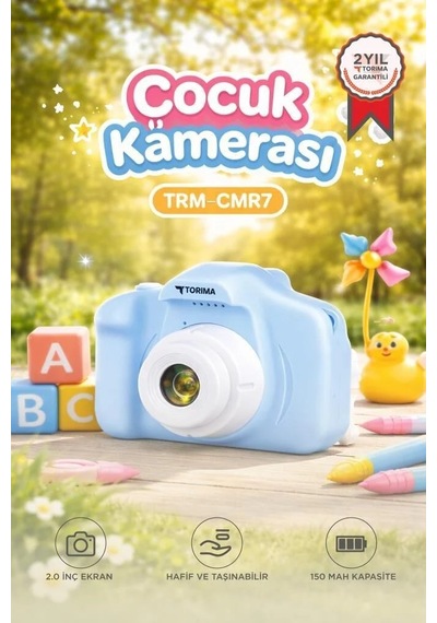 Floranova CMR7 1080p Dijital Fotoğraf Makineleri Çocuk Kamerası