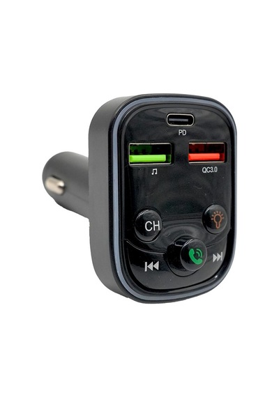 Hızlı Şarj Ve Bluetooth Destekli Çok Fonksiyonlu Araç Şarj Ve Fm Verici
