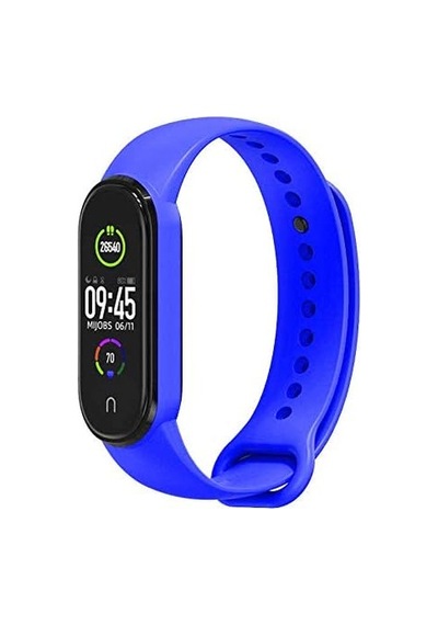 Ehr. Xiaomi Mi Band 3/4 / 5/6 / 7 Uyumlu Klasik Silikon Kordon Çok Renkli