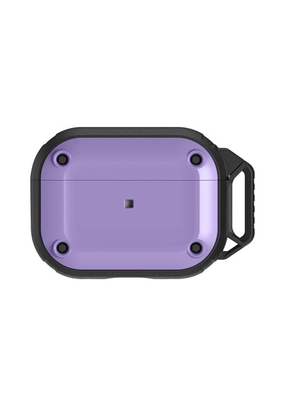 Movenchy Apple Uyumlu Airpods Pro 2 2.nesil Asgard Kılıf - Mor Çok Renkli