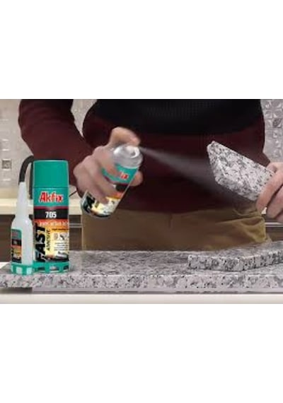 Akfix 705 Hızlı Yapıştırıcı 400 ML- 200 ML Seçenekler 50 G - 100 G Aktivatör