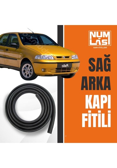 Fiat Palio 1.nesil Sağ Arka Kapı Fitili-a Kalite-numlas-nm3376