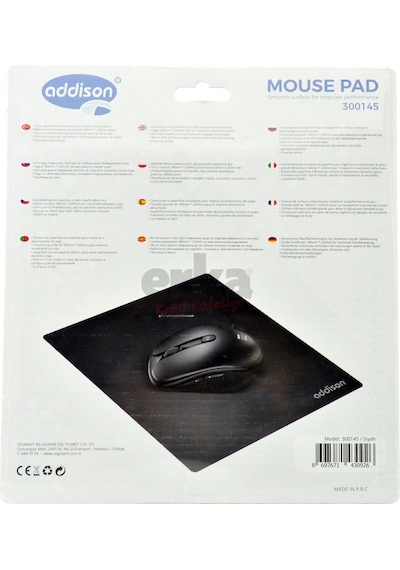 Mouse Pad- Addıson 300145 Sıyah