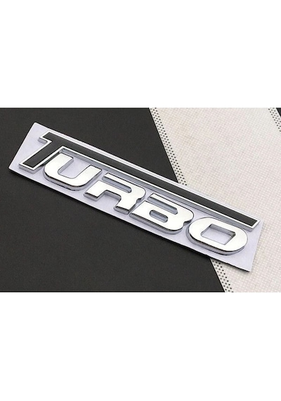Turbo Krom Piano Black Bagaj Yazısı 3m 3d Abs Mercedes Cls