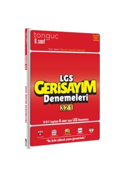 Tonguç Yayınları Lgs Geri Sayım Denemeleri  321