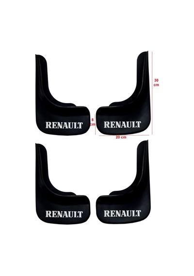 Renault 9 Broadway Spring Fairway Uyumlu 4 lü Ön-Arka Paçalık Tozluk Çamurluk REN1UX021YD