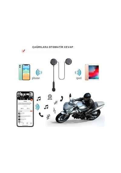 Wintoup V5 Motosiklet Kask Kulaklığı
