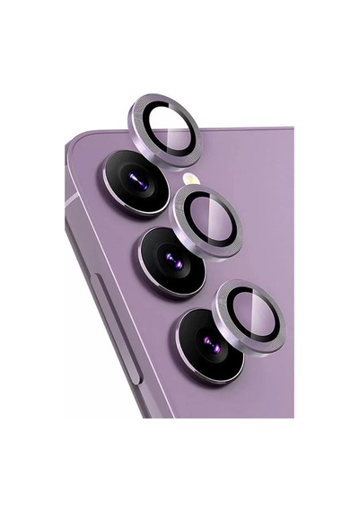 Newface Samsung Galaxy S24 Fe Raze Metal Kamera Lens - Mor