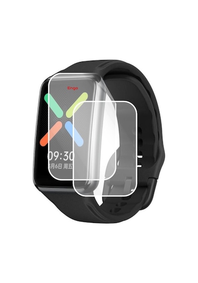 Oppo Watch Free Ekran Koruyucu Şeffaf Tpu Film 2 Adet