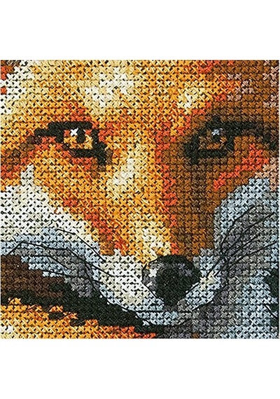 Kreuzstick Set Sunlit Fox