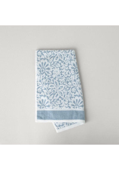 Linens Liora Pamuk 50x85 Cm Yüz Havlusu Mavi Mavi