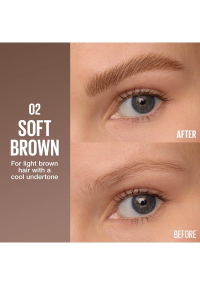 New York Brow Insert Kaş Kalemi Soft Brown 2