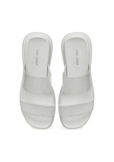 Nine West Gagas 3fx Beyaz Kadın Terlik Beyaz