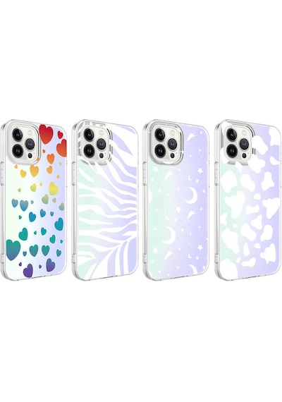 Apple Uyumlu iPhone 13 Pro Kılıf Zore M-blue Desenli Kapak Zebra No1