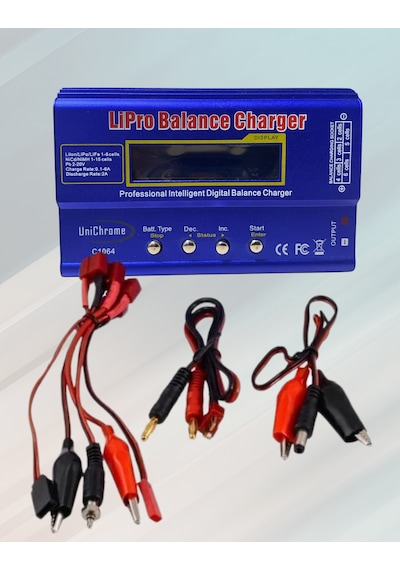 80w Rc Lityum Pil Şarj Cihazı 18650 Lityum Pil Şarj Aleti