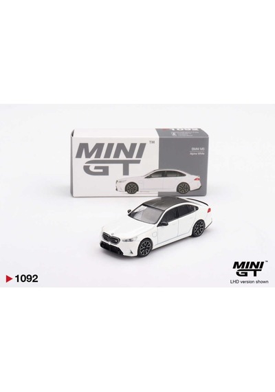 Mini Gt Bmw M5 Alpine White 1092 1/64