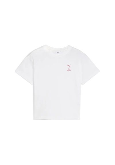 Puma X Hk&fr Graphic Tee Beyaz Kız Çocuk T-shirt & Polo