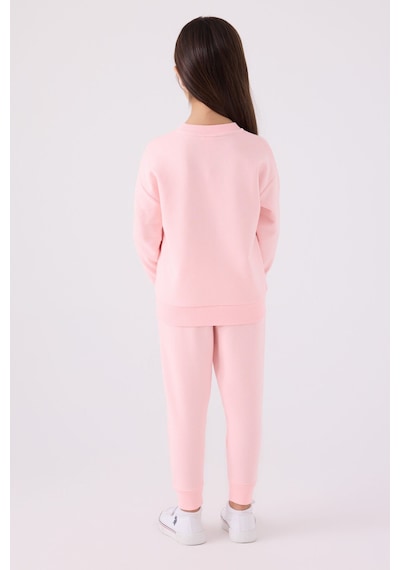 U.S. Polo Assn. Kız Çocuk Pembe Eşofman Takımı Us1969-c-v1 Pembe