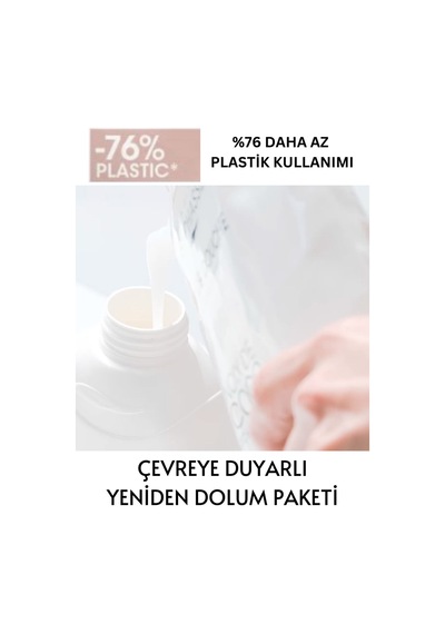Byphasse Caresse Hindistan Cevizi Özlü Kremli Duş Jeli Ekonomik Yeniden Dolum Paketi 1 L