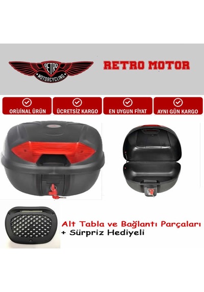 Arka Çanta Topcase 32 Lt Arwic Siyah