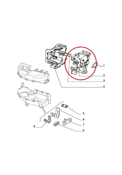 Fiat Tempra Tipo Kalorifer Kutusu Kabini Sol 7582692