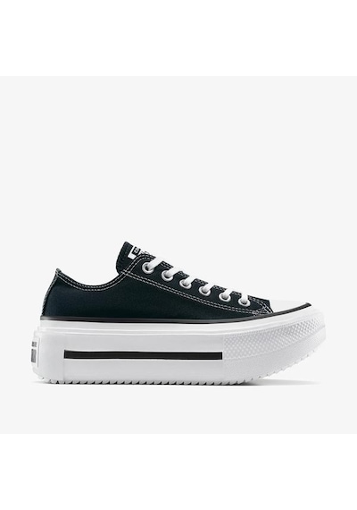 Converse Ayakkabı Chuck Taylor All Star Lift Double Stack Pl Siyah