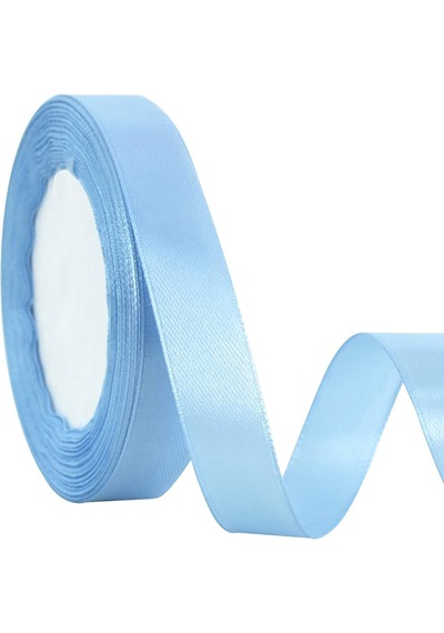 Benim Marifetlerim Mavi Saten Kurdele 1 Cm 10 Metre