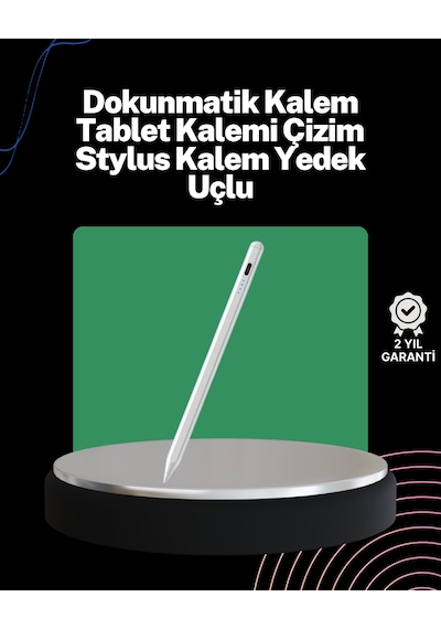 Akıcı Yazı Ve Çizim İçin Eğim Sensörlü Dijital Kalem 20 Saat Kesintisiz Kullanım Tablet Kalemi