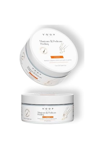 Voop El & Ayak Onarıcı Ve Besleyici Bakım Kremi 300 Gr Manikür Pedikür Peeling