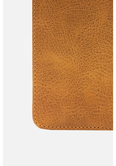 Mafi Gerçek Deri Cepli Açılabilir Kartlık 8 Kart Bölmesi, 2 Kağıt Para Gözü, El Yapımı Unisex Camel