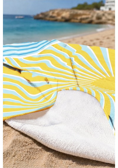 Güneş Deniz Temalı Modern Plaj Havlusu-marine Sarı Mavi Çizgili Havuz Hızlı Kuruyan Mikrofiber Havlu Yağmur Şeftali Güneş Deniz Temalı Modern Plaj Havlusu-marine Sarı Mavi Çizgili Havuz Hızlı Kuruyan Mikrofiber Havlu Yağmur Şeftali
