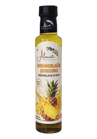 Alaçatı Naturel Bromelain Şurubu 250 Ml X 2 Adet