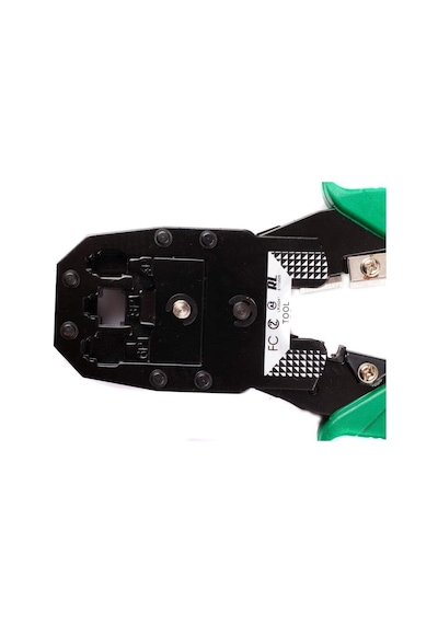 3 Lü Modüler İrtibat Pensesi 4p-4c, 6p-6c Ve 8p-8c Rj11 Rj12 Rj45 Ethernet Kablo Jak Çakma Pe Standart