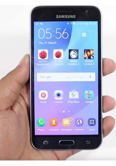 Samsung Uyumlu  J3 Ekran Dokunmatik Siyah
