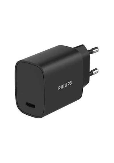 Philips Uyumlu USB-A & USB-C 20W PD Şarj Adaptörü DLP4326CB/12